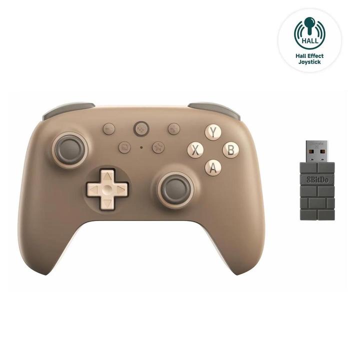Gambar 8BitDo New Ultimate 2C Wireless Gaming Controller for PC, Windows 10, 11, Steam Deck, Raspberry Pi, Android Gamepad Accessories - Brownie dari KEDAII LISTRIK undefined Tokopedia