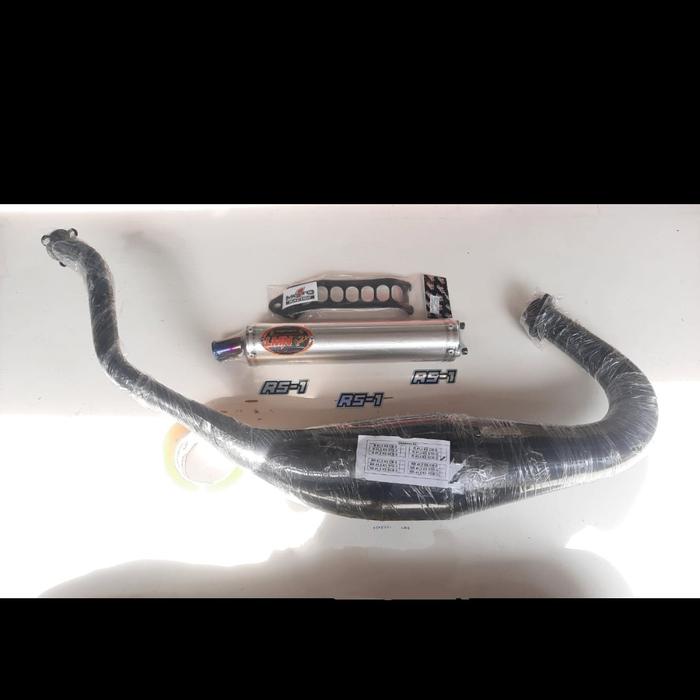Gambar KNALPOT COBRA NINJA R RR ZX BIGVOL CHAMBER RS-1 SLENCER HBY LMN ALMU PLUS KLEM CARBON CORSE PROJECT - FULSET HBY, ninja rr zx dari BR07partmodification undefined 4 Tokopedia