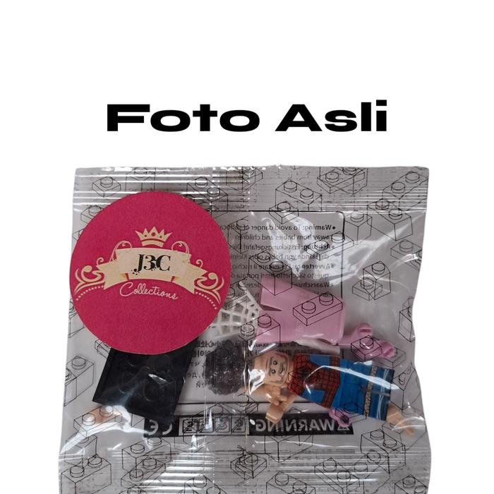 Gambar mainan spiderman peter b parker from miles morales NO BOX marvel spider man across the spider verse dari J3C Collections undefined Tokopedia