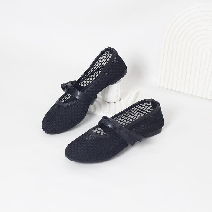 Gambar Ayomichan - Tyra AYM817 Sepatu Wanita Flatshoes - Black, 37 dari Ayomi Shoes undefined Tokopedia