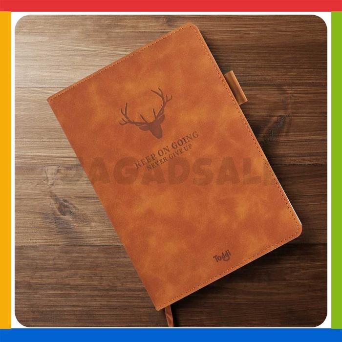 Gambar Buku Tulis Catatan Kerja Jurnal Harian Hardcover Notebook Diary Unik Kecil A5 Bergaris - Cokelat dari Jagadsale undefined Tokopedia
