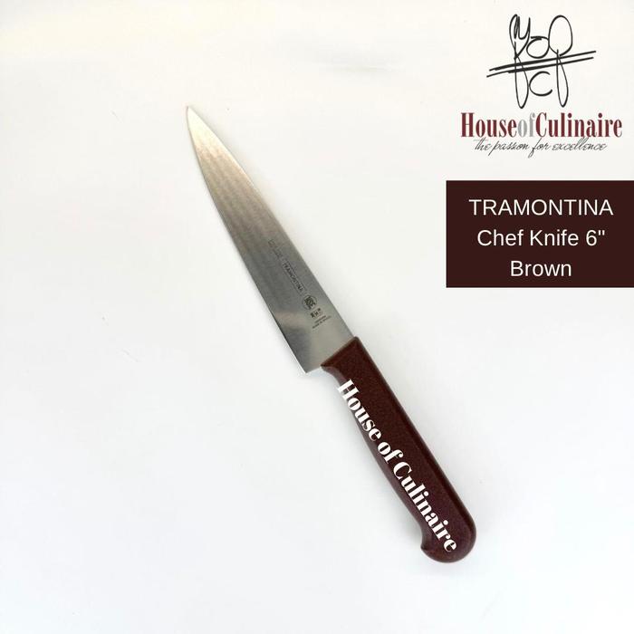 Gambar Tramontina Professional Master 6 inch White Chef Meat Knife - Cokelat dari houseofculinaire undefined Tokopedia