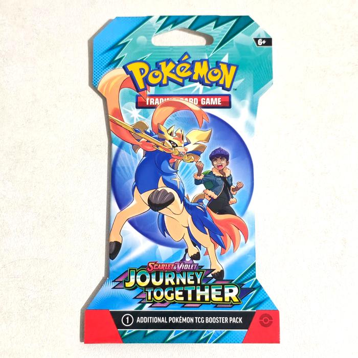 Gambar SV Journey Together - English Sleeved Booster Pack TCG Kartu Pokemon - Zacian dari Pokemon Bunta undefined Tokopedia