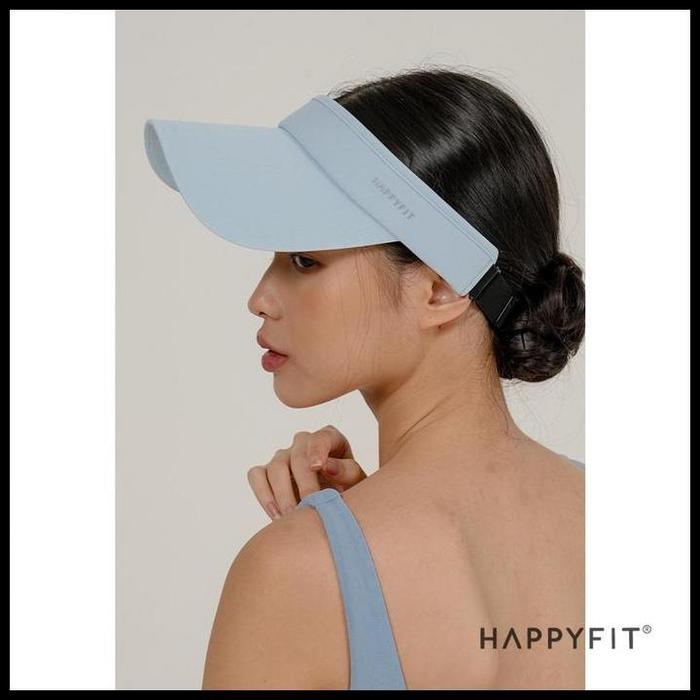 Gambar Promo Happyfit Uv Protection Sports Visor Hat / Topi Olahraga Wanita - Baby Blue dari Baley Collection undefined Tokopedia