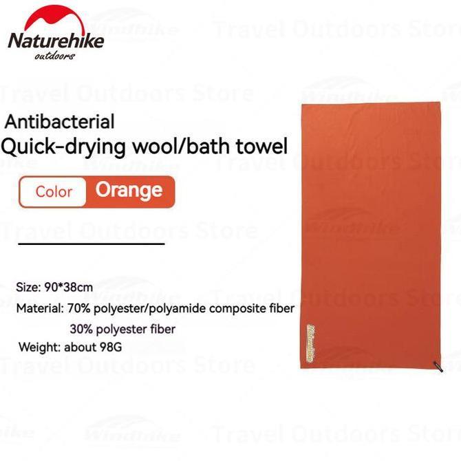 Gambar Murah Handuk Microfiber Quick Dry Travel Portable Naturehike Cnk2300Ss010 - SMALL ORANGE dari BePedia_ undefined Tokopedia