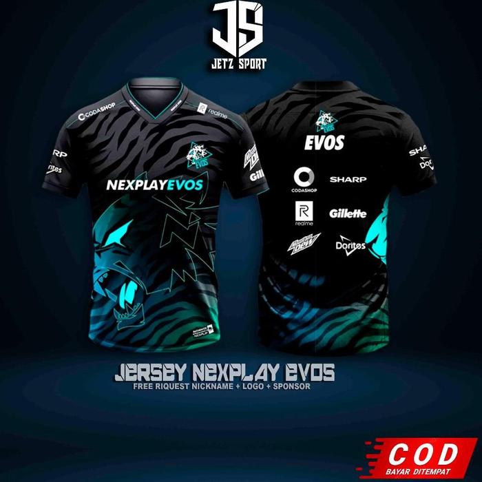 Nexplay Evos Baju Mobile Legend Evos Jual JERSEY BAJU KAOS NEXPLAY