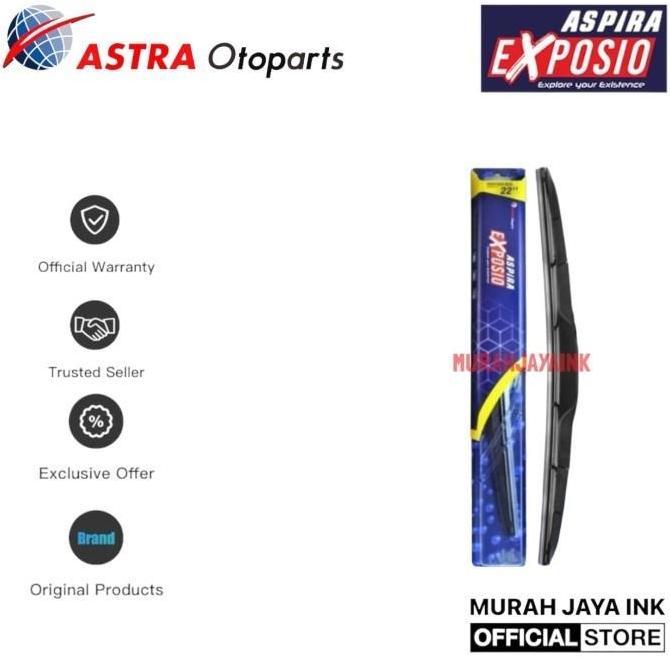 Gambar [RH] Wiper Blade ASPIRA EXPOSIO HYBRID GRAPHITE 14' 16' 17' 18' 19' 20' 21' 22' 24' 26' 28' ORIGINAL - 22 dari RUM@HIJAU undefined Tokopedia