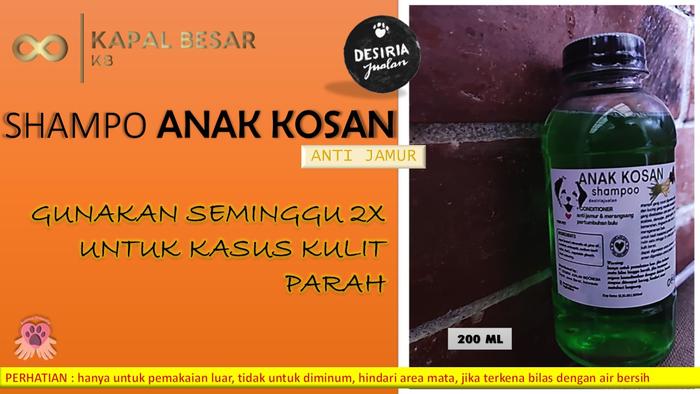 Gambar Desiria Jualan SHAMPO ANAK KOSAN Anti Jamur 100ml 200ml 500ml Kapal Besar Desiria Shampoo Anak Kosan Ekstra Minyak Kelapa Perawatan Bulu Rontok Hewan Tokopedia - 200 ML dari kapalbesar undefined Tokopedia