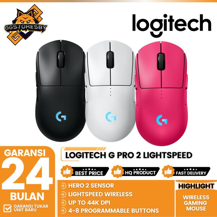 LOGITECH G PRO LIGHTSPEED WIRELESS GAMING MOUSE WHITE di Ggstoresby  Tokopedia