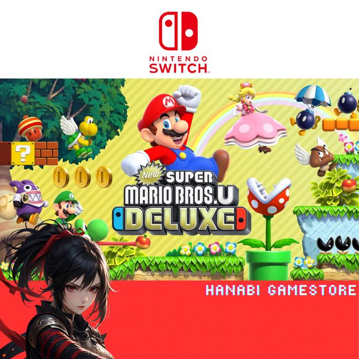 Super New Mario Games On Switch Promo Super Mario Bros U Deluxe