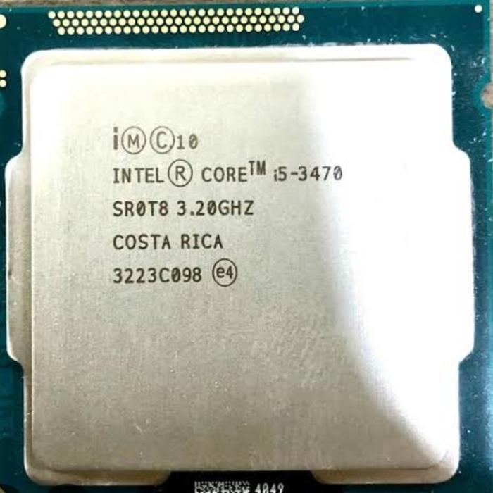 Gambar PROCESSOR CORE i5 Gen 3 Ivy bridge 3470 3570 3330 3550 3470S LGA 1155 - i5 3470 dari Adicomp Poris Tangerang undefined Tokopedia