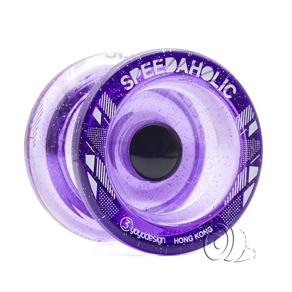Gambar Professional Responsive Plastic Yoyo C3yoyodesign Speedaholic - Glitter Purple dari Ozhiriz Yoyo Shop undefined Tokopedia