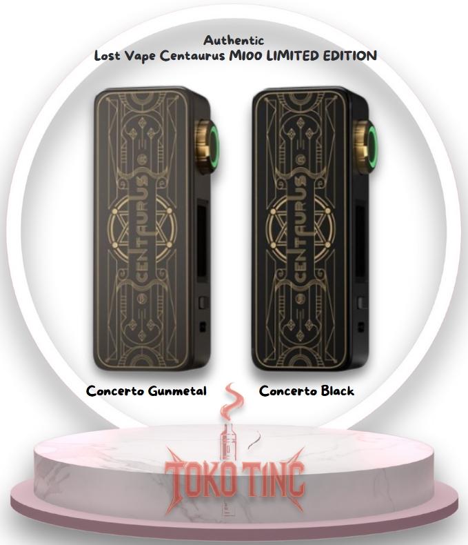 Jual Centaurus M100 Box Mod Limited Edition Authentic Lost Vape M100 Limited  Edition - Concerto Gunmet - Kota Administrasi Jakarta Pusat - Toko Tinc
