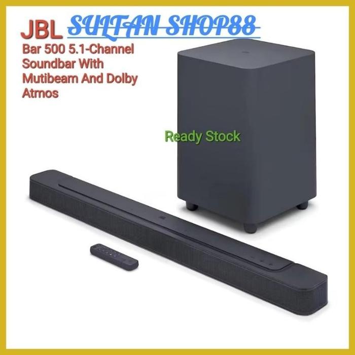 JBL SOUNDBAR BAR 500 PRO MULTIBEAM AND DOLBY ATMOS  KARGO+BUBLE di Cv Guntur1 Tokopedia