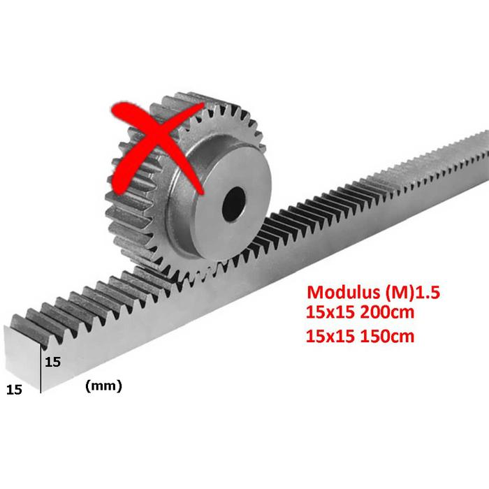 Gambar Spur Gear Modulus 1.5 (M 1.5) - 15T dari 3DP store undefined 2 Tokopedia