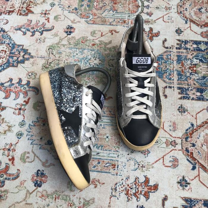 Sepatu 1901 Glitter Sneakers Jual Golden Goose Superstar Glitter
