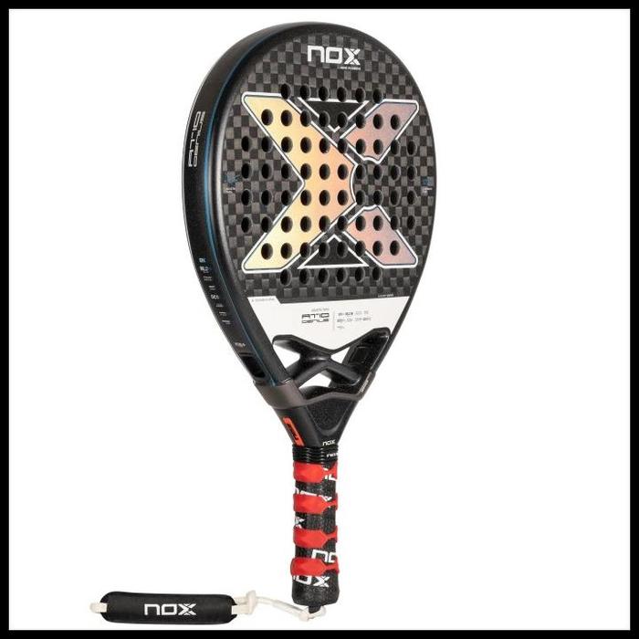 Gambar NOX AT10 LUXURY GENIUS BY AGUSTIN TAPIA 12K/18K 2024 TEARDROP CARBON RACKET RAKET PADEL TERMURAH - 12K dari Local Classy undefined Tokopedia