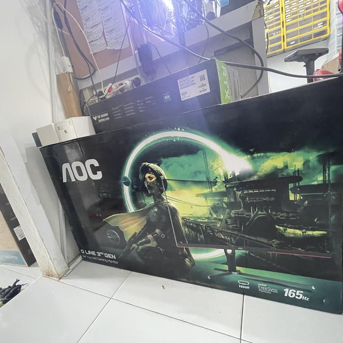 Gambar Monitor Gaming AOC CU34G3S  Mulus dari orcop iphone undefined Tokopedia