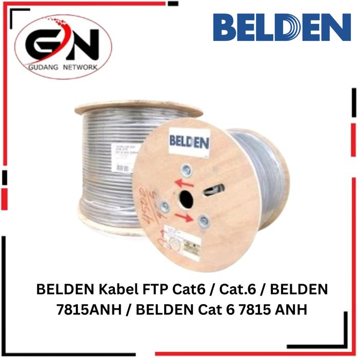 Gambar BELDEN Kabel FTP Cat6 / Cat.6 / BELDEN 7815ANH / BELDEN Cat 6 7815 ANH dari Gudang Network. undefined Tokopedia