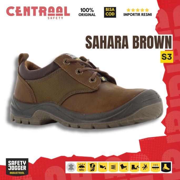 Gambar Sepatu Safety Jogger / Jogger Safety Shoes / Sahara - 39 dari Rainbow Marketing undefined 4 Tokopedia