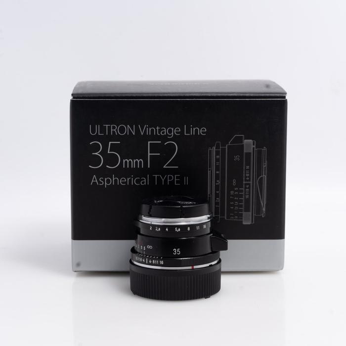 Nokton Ultron 35mm F2 Aspherical Vintage Line Vm Jual Voigtlander