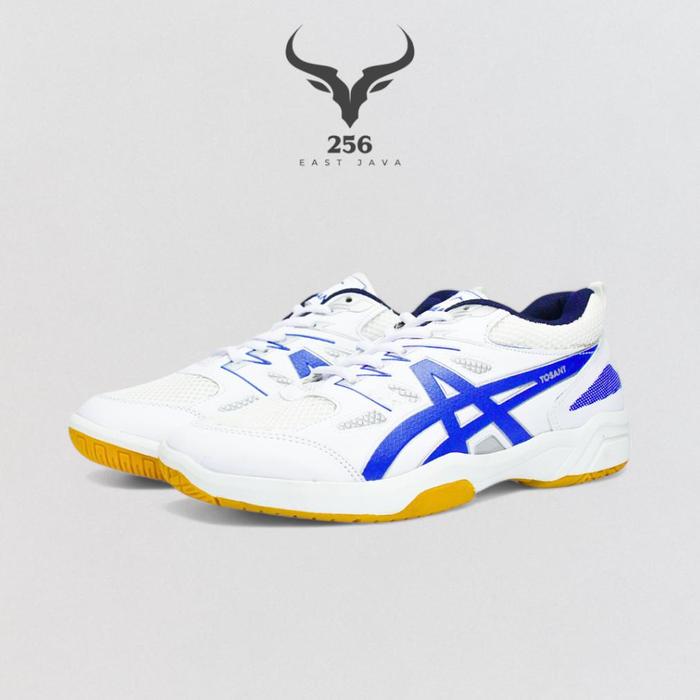 Gambar [33-44] Sepatu Olahraga Anak Laki Laki Perempuan Bulutangkis Voli Gym Pria Wanita | SBR-02 - Putih Biru, 33 dari Madagaskar sport undefined Tokopedia