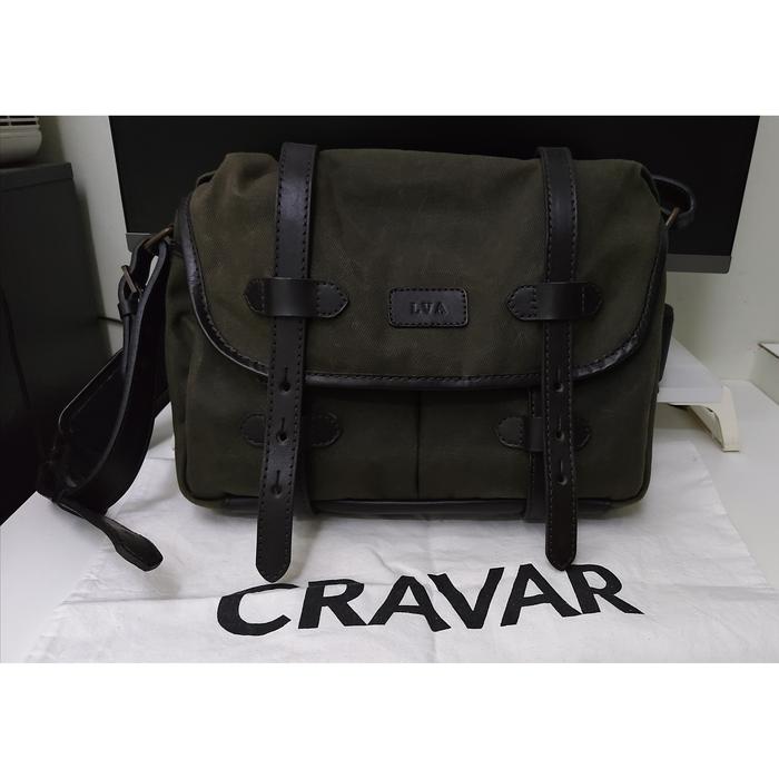 Jual Cravar 13 Olive Waxed Twill Messenger Bag Kota