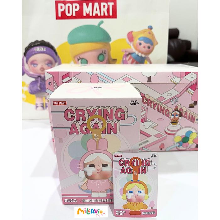 Gambar POP MART CRYBABY Crying Again Series - Vinyl Face Plush Blind Box - SELECTED [READY STOCK] - DUCK YOU dari Millavio Toys undefined Tokopedia