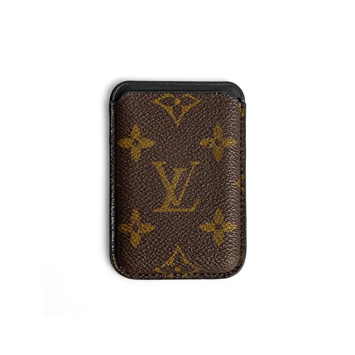 Gambar LOUIS V magnetic card holder for iphone 12-16 - Black dari Irawan Prasetiyo undefined Tokopedia