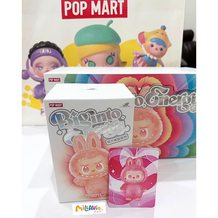 Gambar POP MART THE MONSTERS Big into Energy Series - Vinyl Plush Pendant Blind Box - SELECTED [READY STOCK] - LOVE dari Millavio Toys undefined Tokopedia