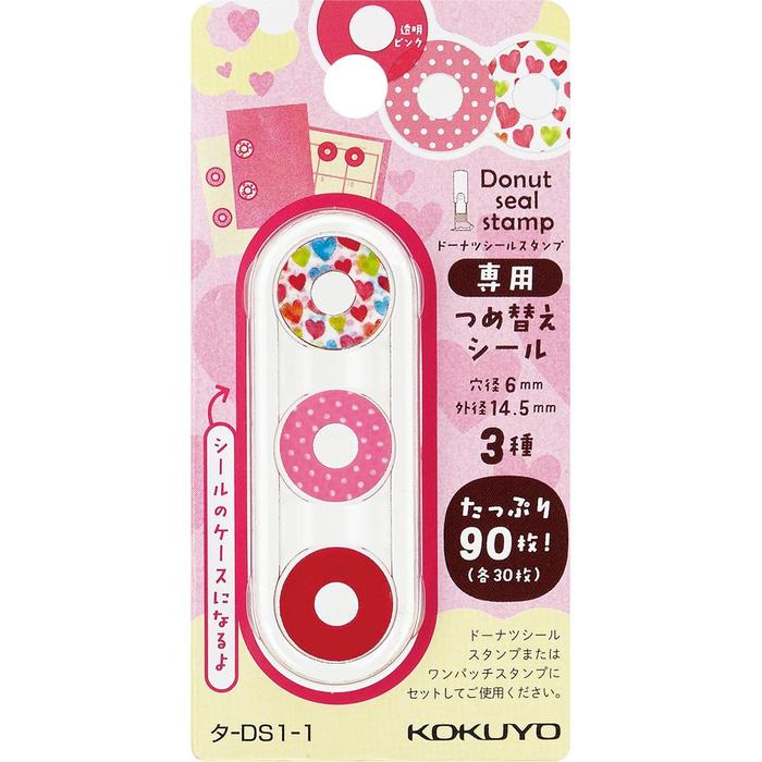 Gambar KOKUYO T-DS1 REFILL FOR DONUT SEAL STAMP - 1 dari Uni Kokuyo Indonesia undefined Tokopedia