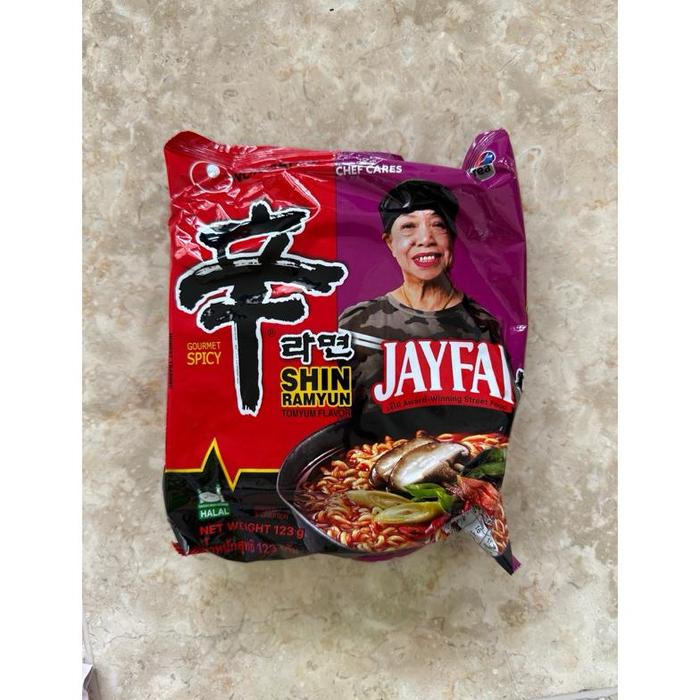 Gambar READY STOK NONGSHIM SHIN RAMYUN JAYFAI JAY FAI TOMYUM STIR FRY / TOM YUM RAMYUN - JAYFAI STIRFRY dari pinkstarstore undefined 3 Tokopedia