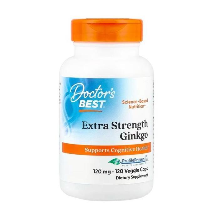 Gambar Doctors Best Extra Strength Ginkgo 120 Mg 120 Veggie Caps Ready Stock - 31/08/27 dari AmiiraShopp undefined Tokopedia