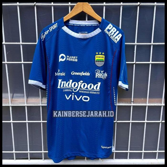 Gambar Terbaru Jersey Persib Home Player Issue 2024 Original - XS dari Baley Collection undefined Tokopedia