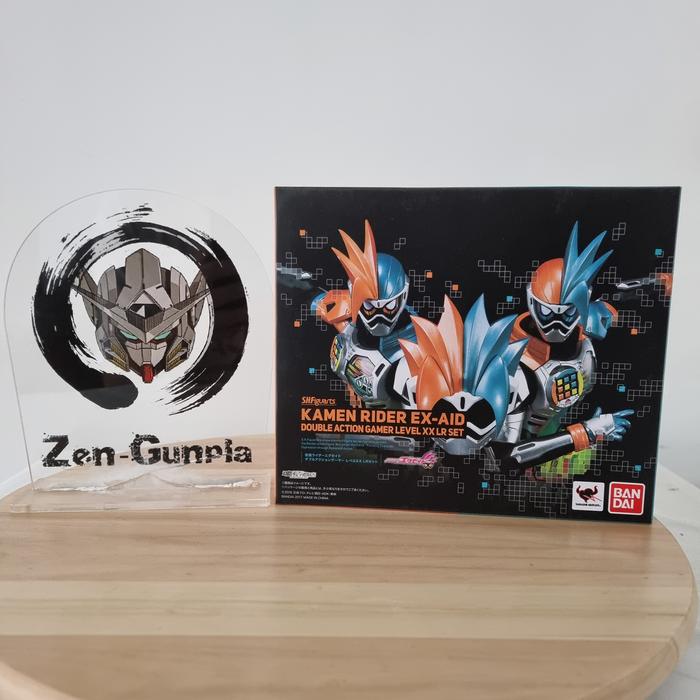 Gambar SHF Kamen Rider Ex Aid Double Action Gamer Lv XX LR Set Mighty Brother dari Zen Gunpla undefined Tokopedia