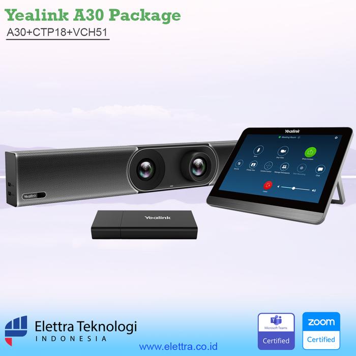 Gambar Yealink A30+CTP18+VCH51 Camera dari Elettra Teknologi undefined Tokopedia