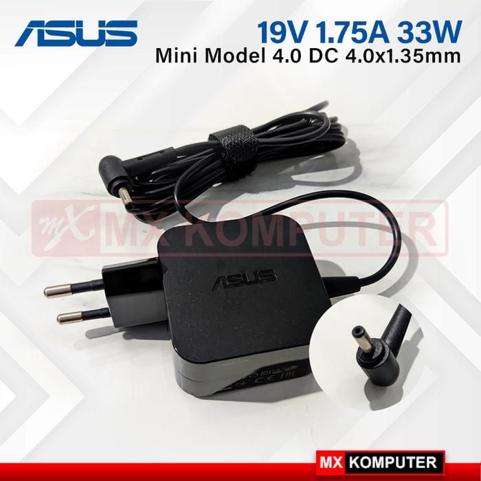Gambar Adaptor Charger Original Laptop Asus 19V - 1.75A DC 4.0 x 1.35m - Grade A dari MXKomputer_NEW undefined Tokopedia