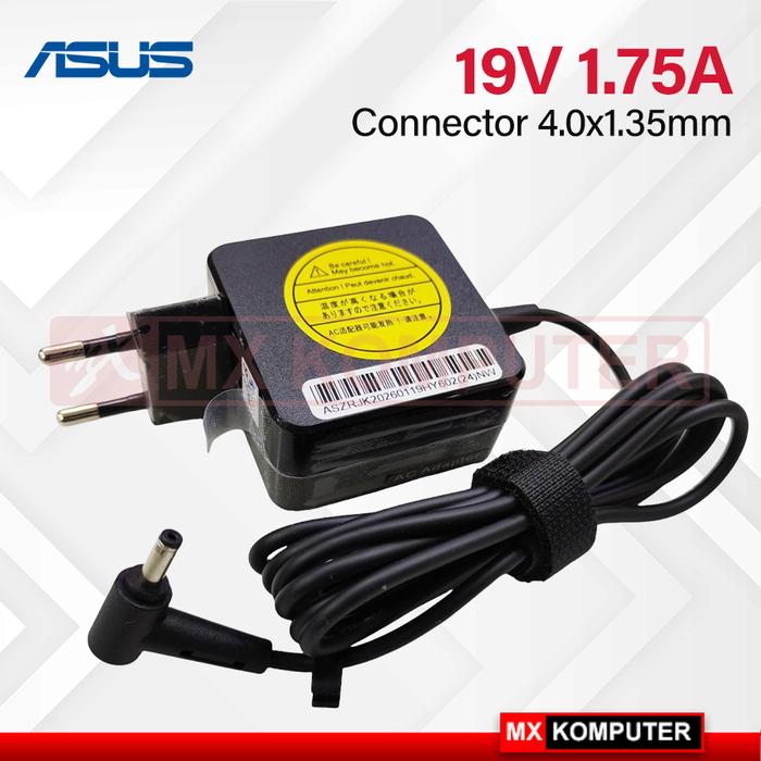 Gambar Adaptor Charger Original Laptop Asus 19V - 1.75A DC 4.0 x 1.35m - Grade B dari MXKomputer_NEW undefined Tokopedia
