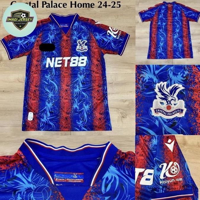 Gambar JERSEY BOLA CRYSTAL PALACE HOME GRADE ORI IMPORT 2024 2025 - XXL dari aphrizhalstore undefined Tokopedia