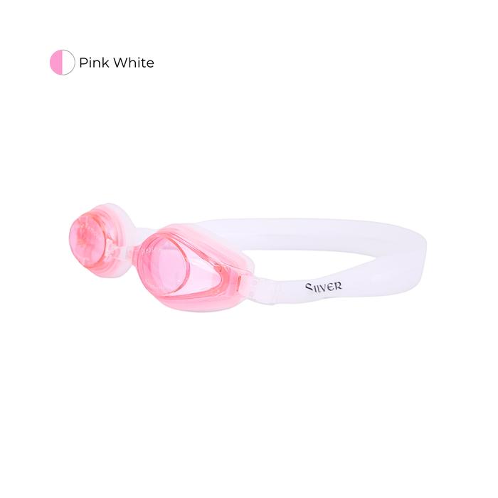 Gambar SILVER Kacamata Renang Tanggung  Dewasa Kids Swim Goggles - 277.2011 - Pink dari silversports undefined Tokopedia