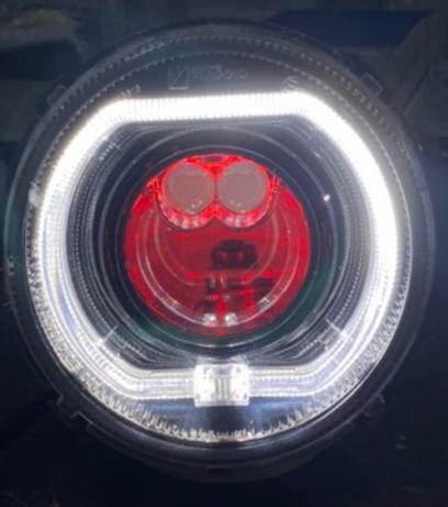 Gambar Lampu Biled Vespa New PX full Rjb android app - 1 WARNA MERAH, VINYX dari BMV MOTOR undefined Tokopedia