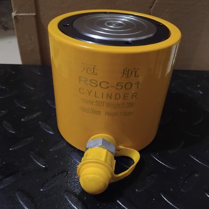 Gambar IMPA 615141 - Hydraulic Jack, Spring Return Type 25MM Stroke 50 Ton - BULAT dari IMPA ISSA INDONESIA undefined Tokopedia