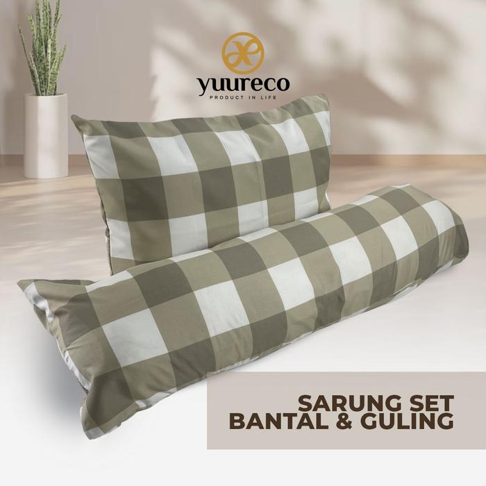Gambar Sarung Bantal dan Guling Aesthetic Motif Polos 1 Set by yuureco - grid-microtex, sarung bantal dari yuureco surabaya undefined Tokopedia