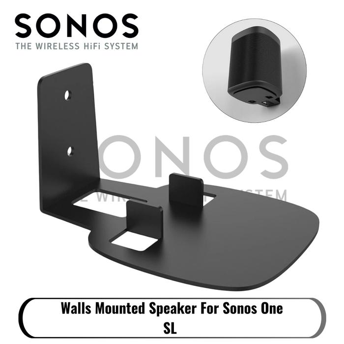 Wall Mount Sonos Arc With One Sl Wall Mount Pair For Sonos One/One
