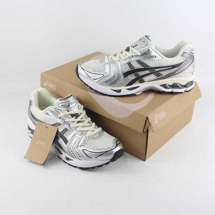 Gambar Sneakers Asics Gel-Kayano 14 Cream Black Metallic - 39 dari sagayagoods25 undefined Tokopedia