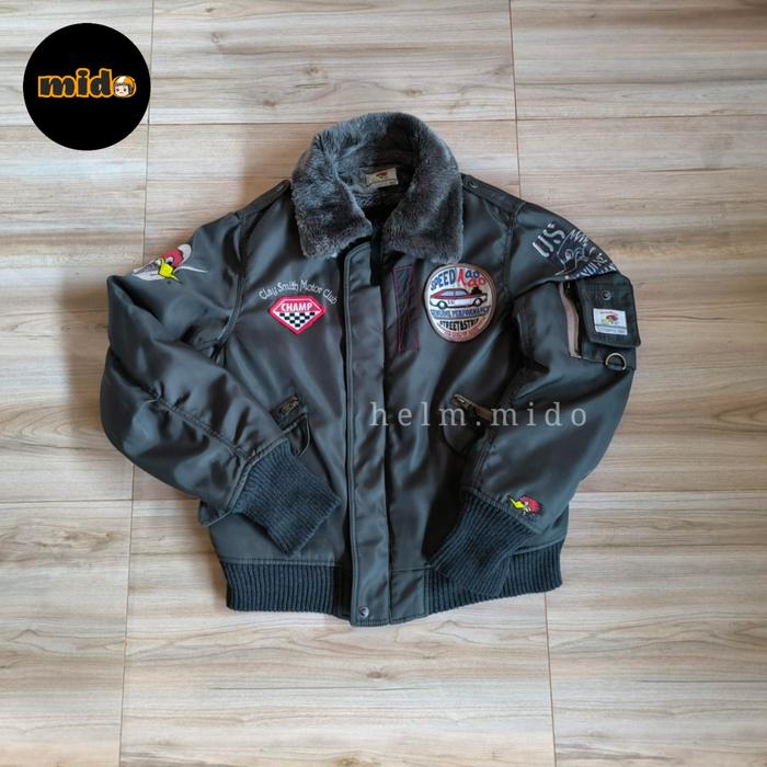 Gambar Jaket Clay Smith Bomber size LL dari toko-mido undefined Tokopedia