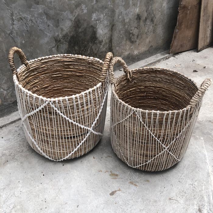Gambar Keranjang anyam Big size Satuan - D, M dari Ourliving id undefined 3 Tokopedia