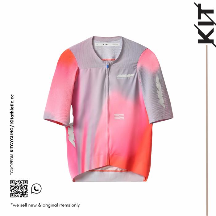 Gambar MAAP - Solar Pro Aero Jersey - Gamma Blue / Infrared - Infrared, M dari KitAthletic undefined Tokopedia