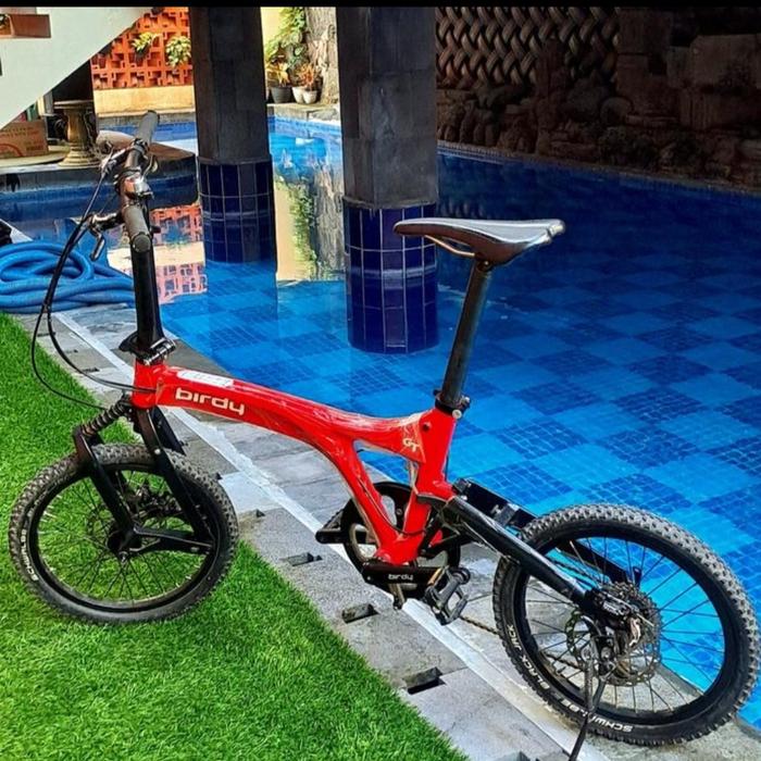 Electric Bike Birdy Folding Bike Usa Birdy City 9-Speed