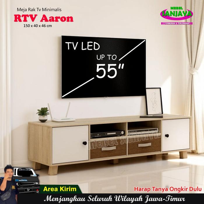 Gambar Rak TV Arnor 150 Model Minimalis Pira dari Mebel Sanjaya Indonesia undefined Tokopedia